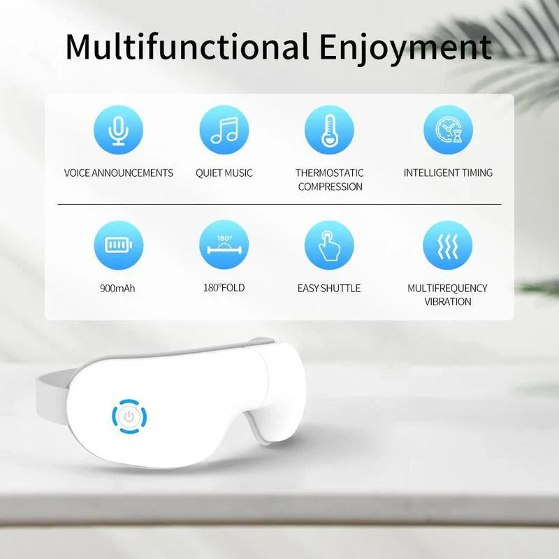 ThermaSoothe™ - Eye Massager with Heat & 5 Modes