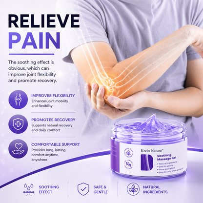 KREAIN Joint Pain Relief Purple Gel