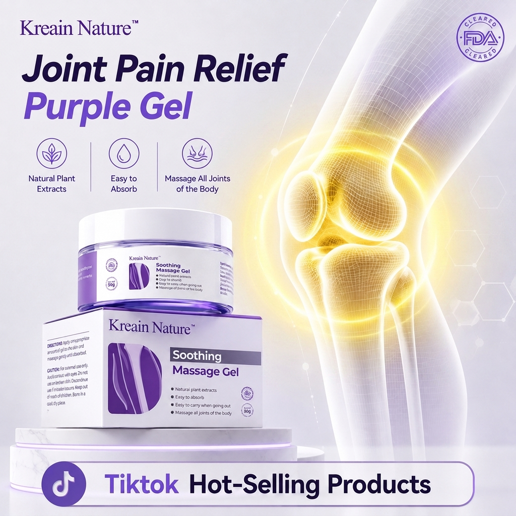 KREAIN Joint Pain Relief Purple Gel